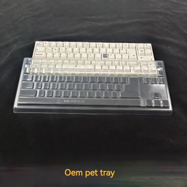 Durable Disposable Plastic Transparent 90 Cell PET Computer Keyboard Dustproof