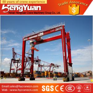 Quality Adopting european technology Single jib Portal Quay Crane for sale