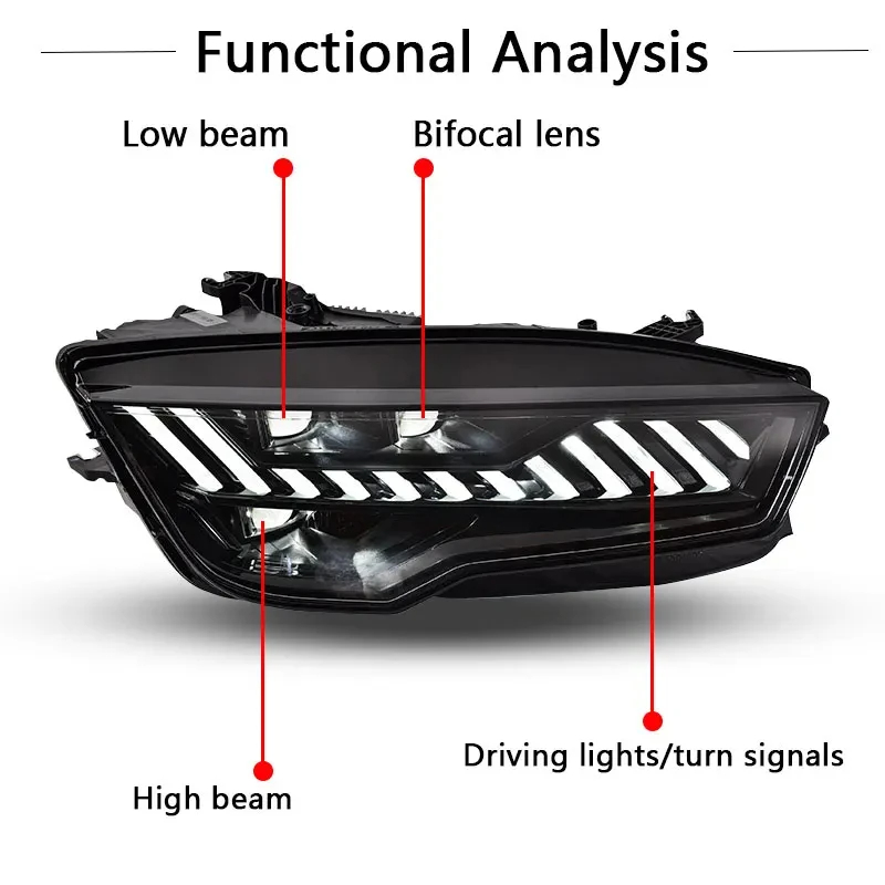 Audi A8 LED Matrix Headlights 2013-2016 2010-2016 2012 2011-2016