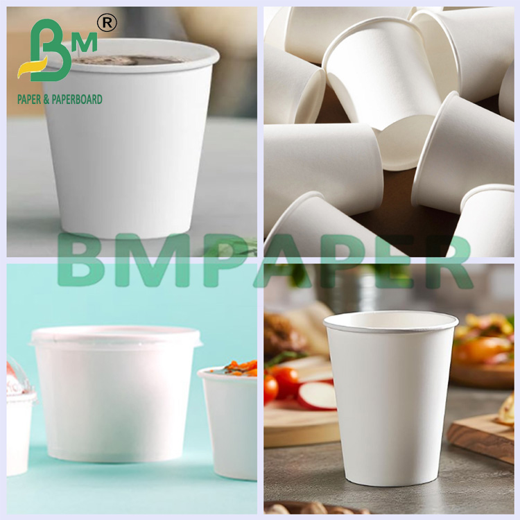 210gsm Printable PLA Coated Kraft Cupstock Paper Roll For Tea