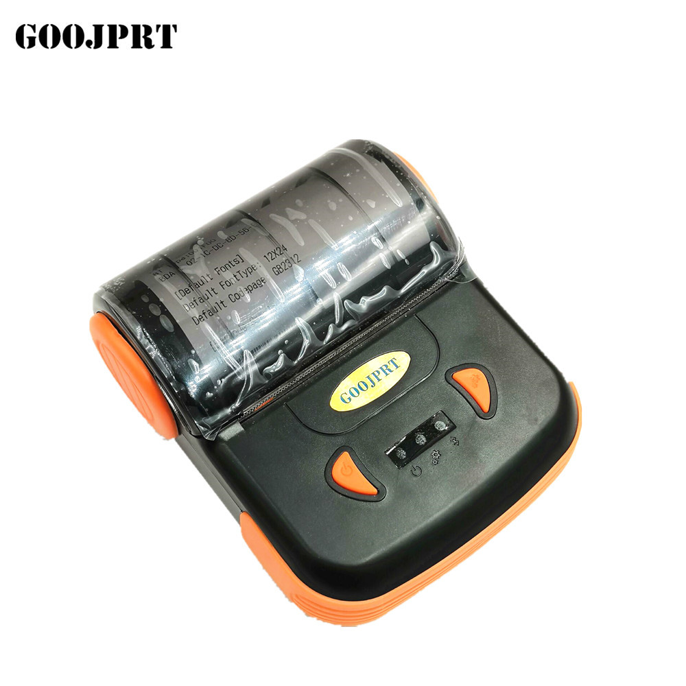 80MM Bluetooth Thermal Printer Portable Receipt Machine Support ESC / POS Multi-Language For Windows Android IOS