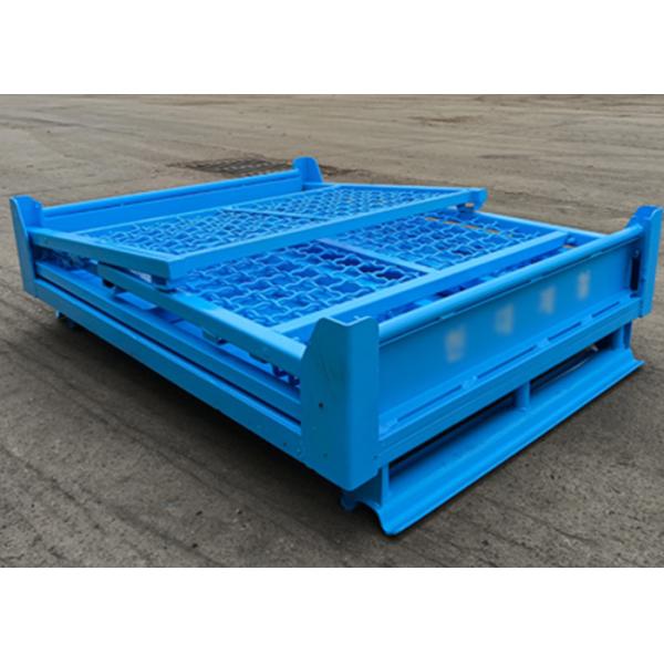 Stackable Collapsible Pallet Cage Empty Stillages Bin 1.5T Load 1000x800mm