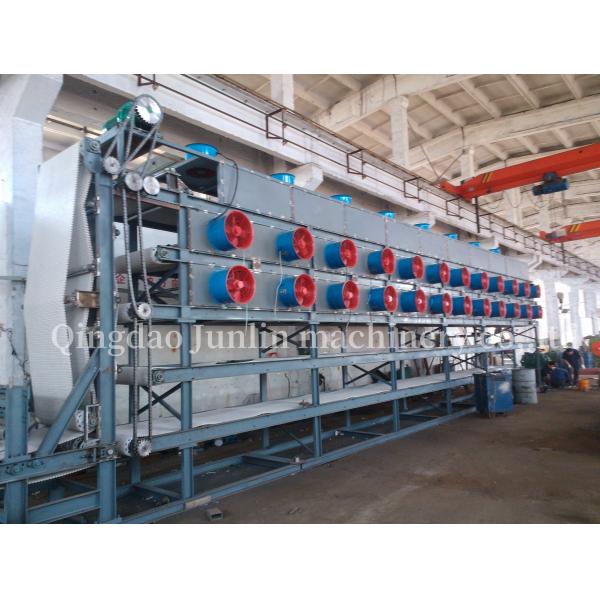 Flat Sheet Conveyor Type Batch Off Cooler Machine Rubber Cooling Line Customized