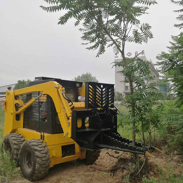 2800 kg Multifunctional Backhoe Auger Grapple Attachments for SNSC Skid Steer Loader