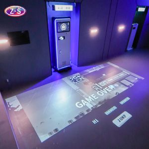 Multi Scenario Mobile Interactive Floor Projection Game Various Applications