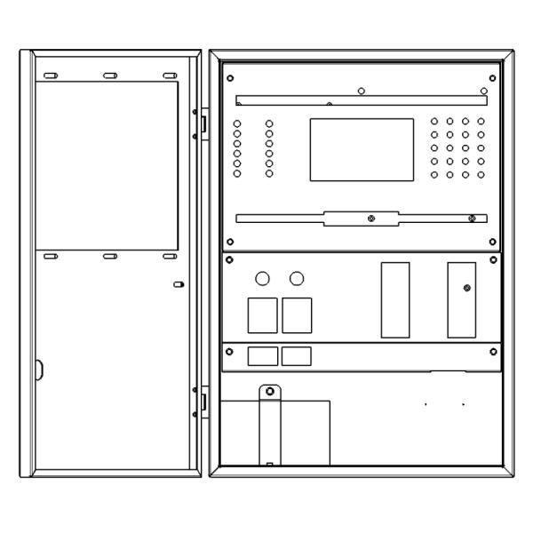 Industrial Combustible Gas Alarm Controller With Realtime Concentration Display