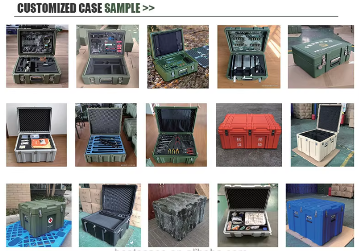 Rotomolded IP65 Military Box Hard Plastic Customized Tool Case For Protection