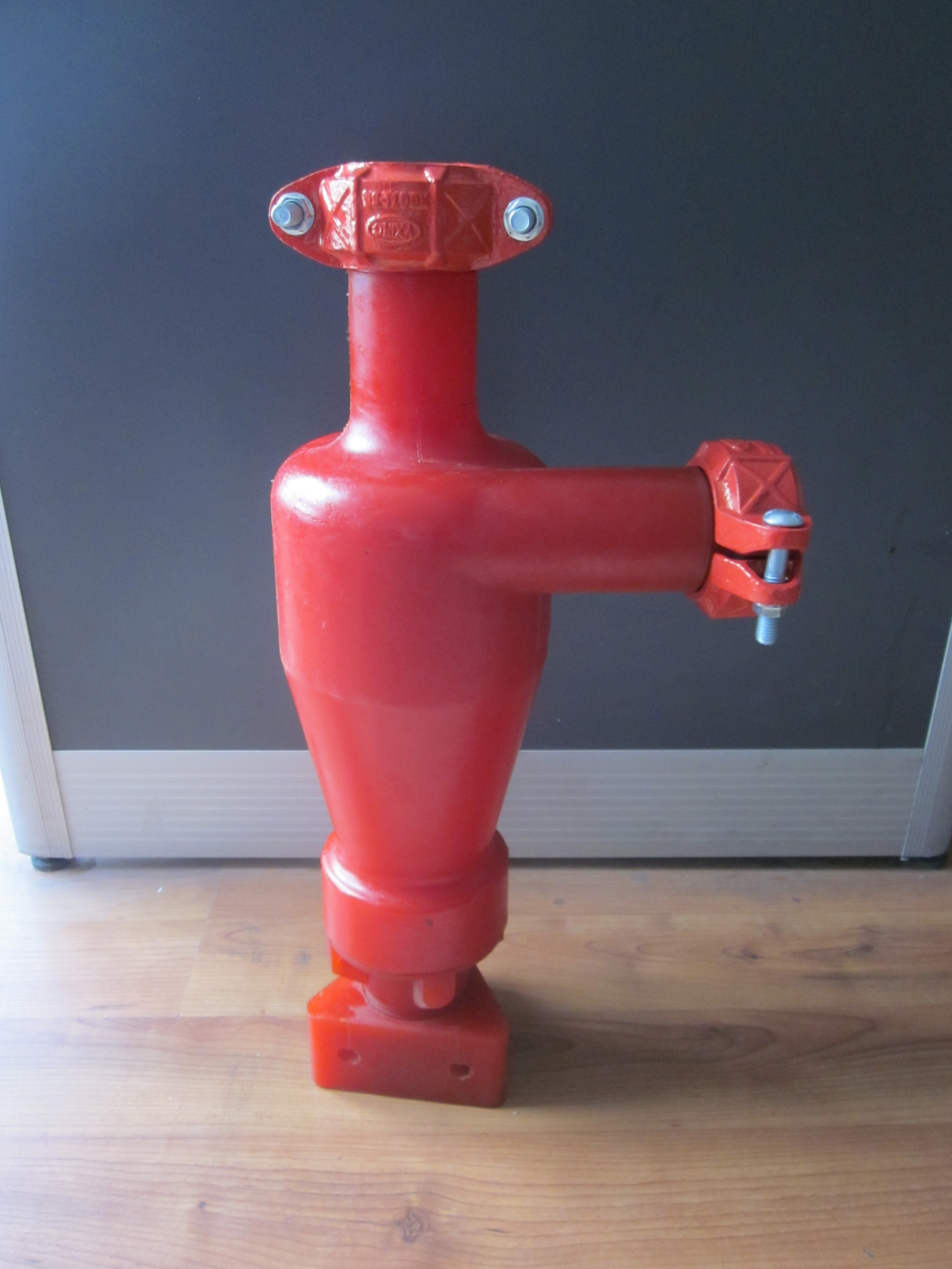 4" Hydrocyclone Body B836 Urethane High Wear Resistance