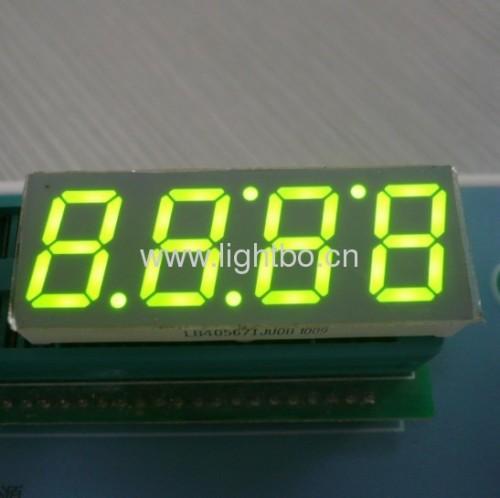 4 digit 0.56 inches Common Cathode Ultra bright Red 7 Segment LED Display