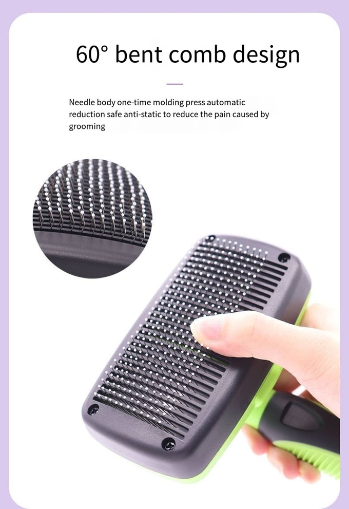 Pet Hair Removal Needle Comb Dog Massage Comb Brush Cat Grooming And Cleaning Supplies