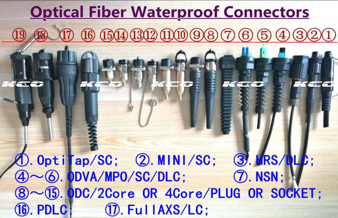 Armored Fiber Optic Patch Cord 2 Cores SM MM OM3 OM4 CPRI DLC Patch Cable