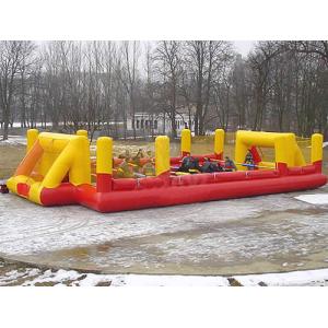 Ce Inflatable Soccer Arena Court For Outside Use , Inflatable Soccer Field For