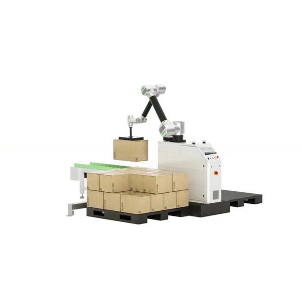 1600mm Maximum Arm Span Full Automatic PET Bottle Palletizer for Plastic Packaging Material