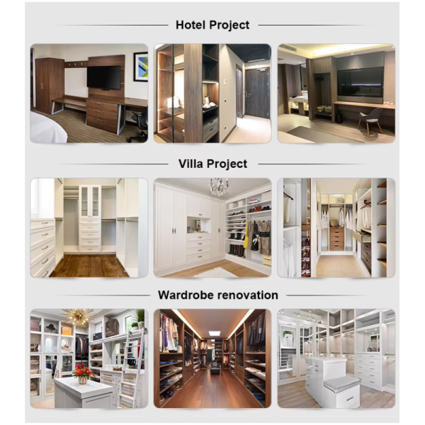 Functional Sliding Door Wardrobe Dressing Room Fitted Wardrobe Doors