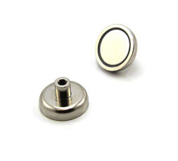 Quality Neodymium Pot Magnet With Thread for sale