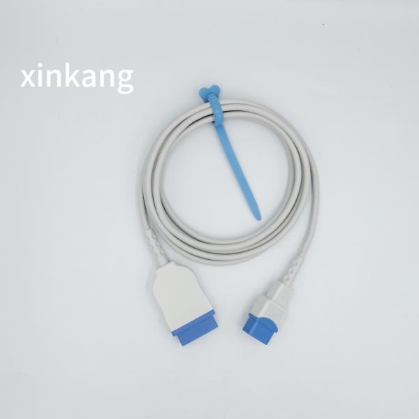 Medical Spo2 Extension Cable 11 Pin 2.2m Compatible GE Ohmeda
