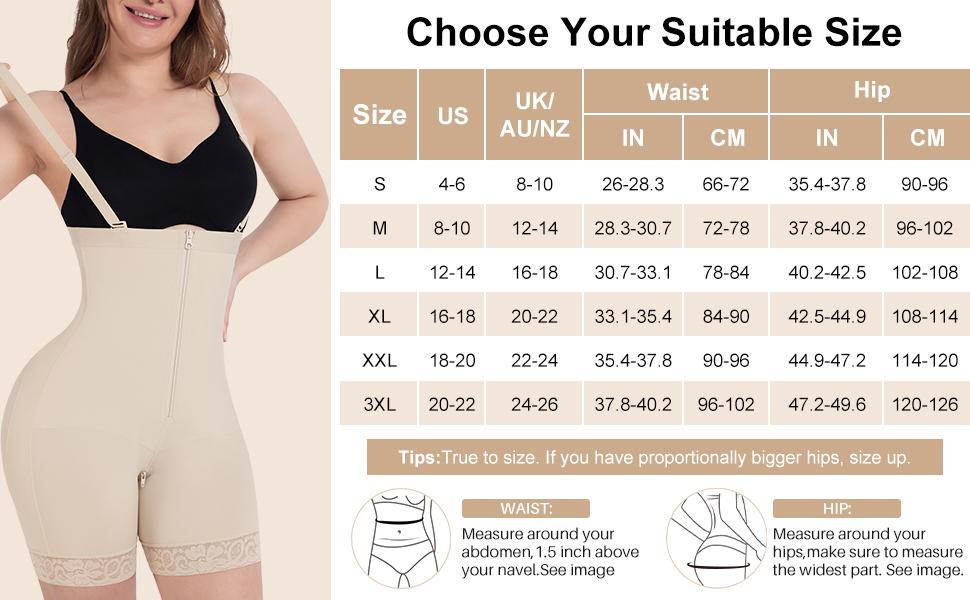 High Waist Seamless Full Women Custom Shapewear for Tummy Control Standard Thickness