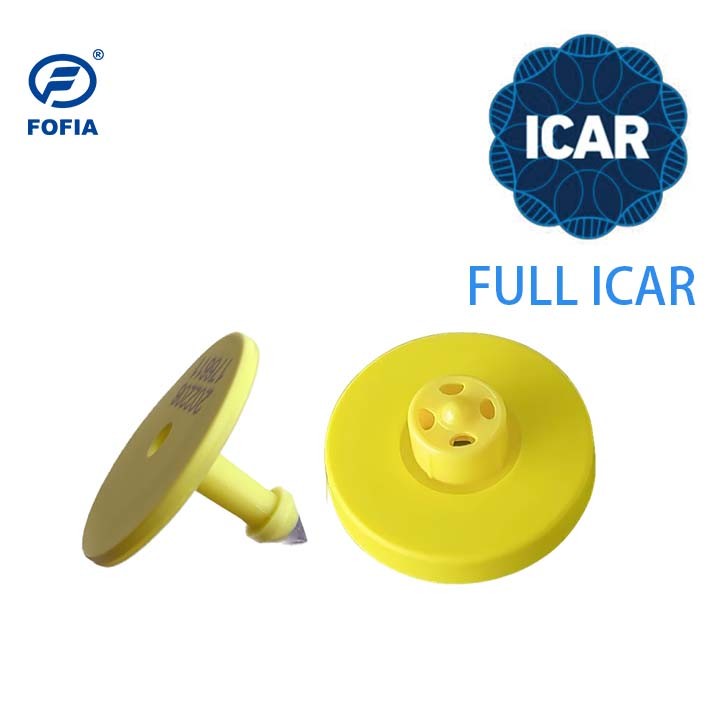 ISO11784/85 FDX-B Livestock Ear Tag Set Durable Waterproof TPU ET908 + T901