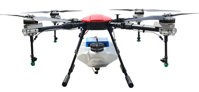 Carbon Fiber Agriculture Spraying Drone NLA-410 10L Pesticide Tank 4 Rotors