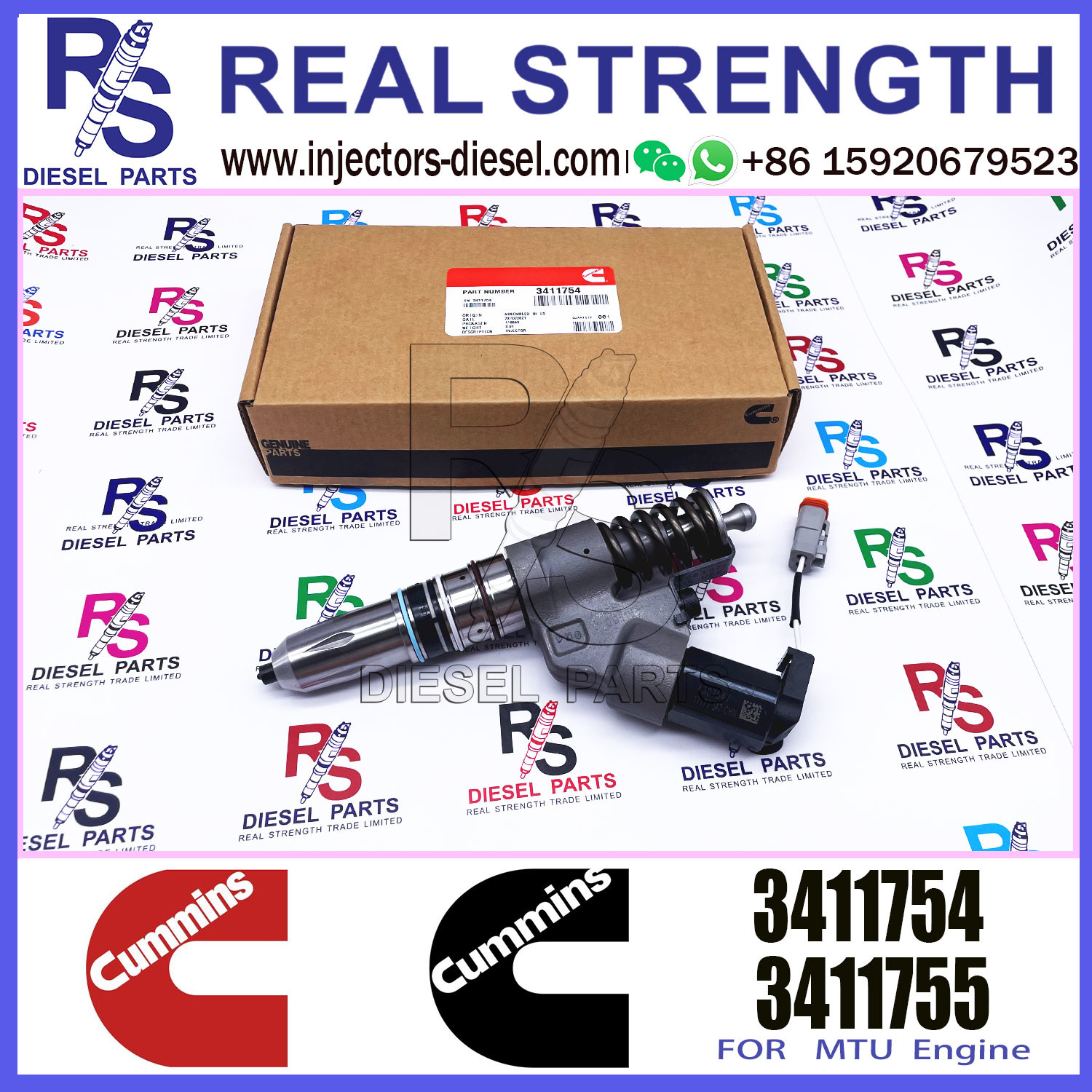 M11 Fuel Injector Assembly 4026222 4903472 4061851 4903319 3095040 4902921 3411756 4903084 3411754 4928171