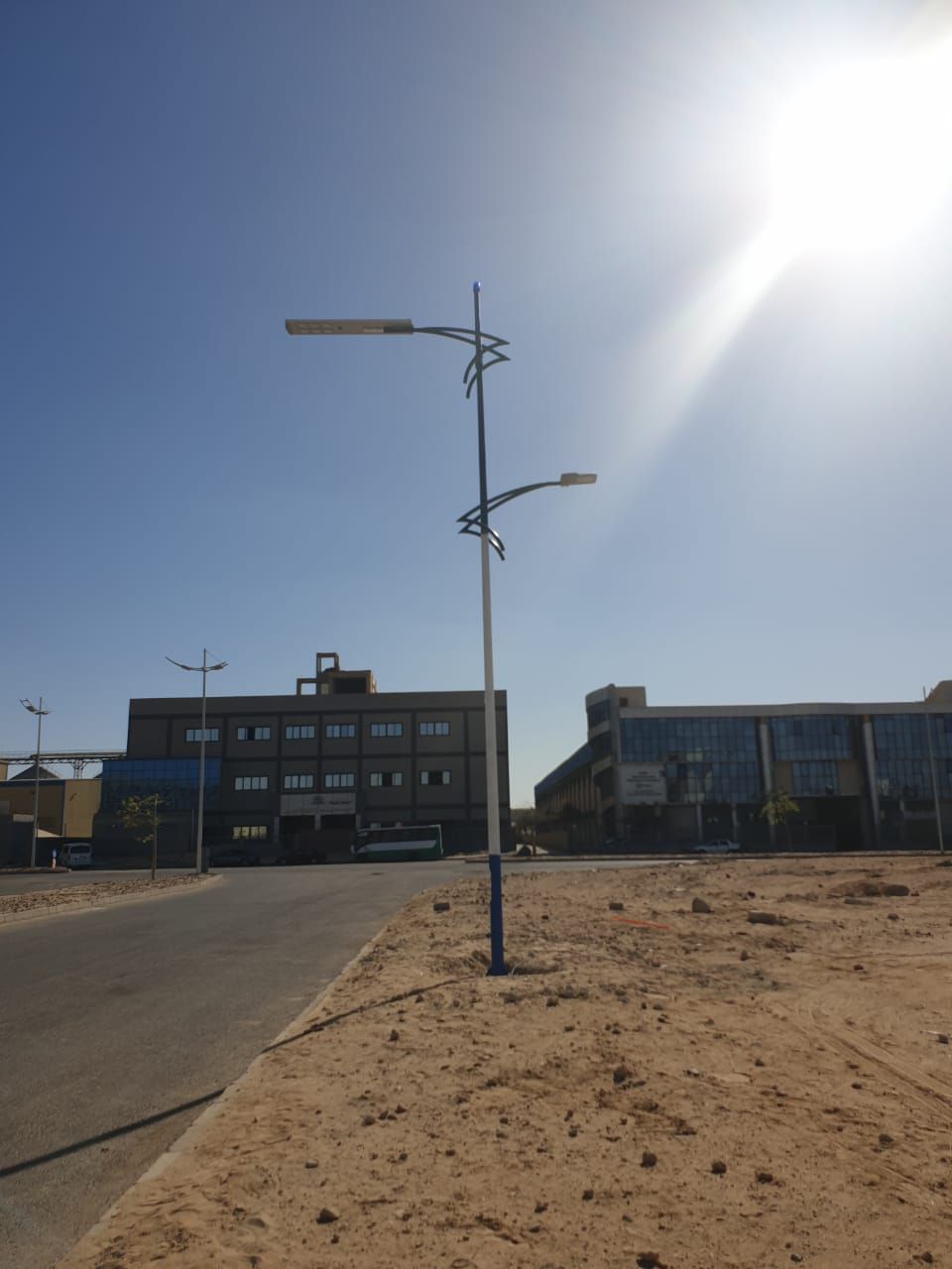 LED solar street light