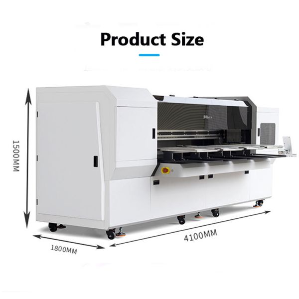 High Resolution DTG Printing Machine Featuring Eight Micro Piezo Printheads