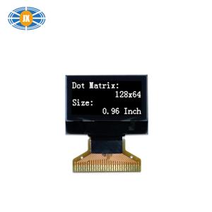 Quality 0.96 Inch OLED Display Module 128x64 White Monochrome LCD Monitor For Wearables / IoT for sale