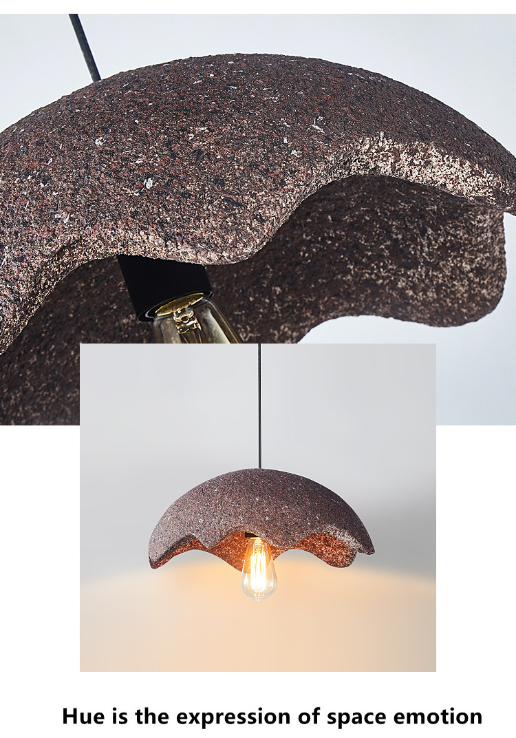 Nordic Restaurant Wabi Sabi LED Chandeliers Designer Home Decoration Pendant Lights（WH-VP-177)