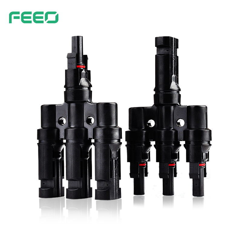 Quality High Strength 1000VDC 30A MC4 Branch Connector for sale