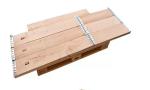 Heat Treated Wooden Crate Box Stackable Wooden Shipping Crates