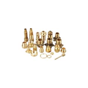 Copper Precision CNC Turning Components Polishing Brass Stainless Steel CNC