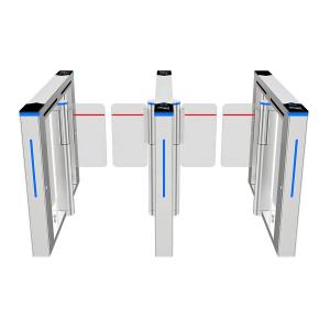High Security Speedlane Speedgate Turnstiles Face Recognition Automatic Speed
