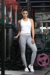 Eco Friendly Mesh Racerback Tank Recycled Polyester Seamless Sustainable