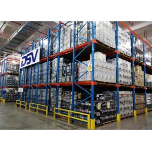 China Powder Coated ISO9001 1000kgs Drive In Racking System Q235B on sale