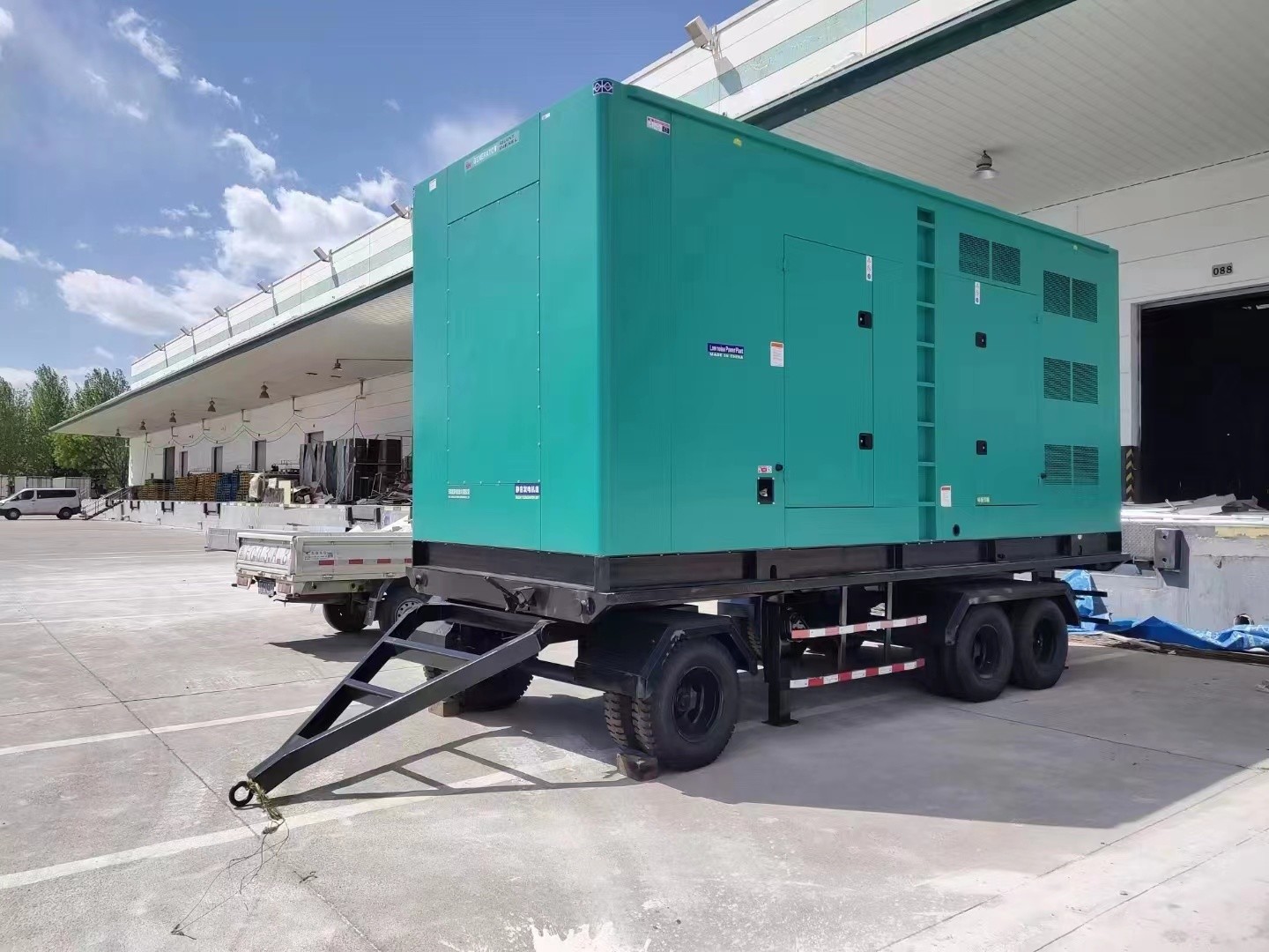 Quality 1250kVA Mobile Diesel Generator Set for sale