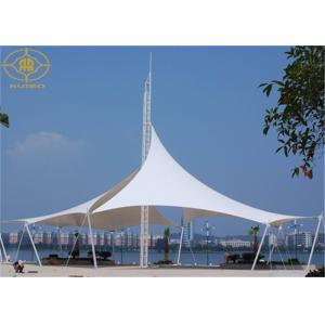 Quality Steel Structure PVDF Material Landscape Canopies Structures For Garden for sale