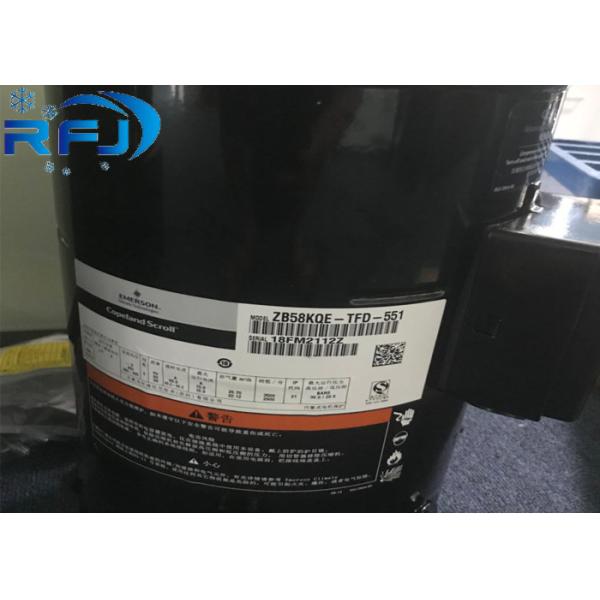 CE ROHS Approval Refrigeration Scroll CompressorZB Series ZB58KQE-TFD 380-420V/3P/50Hz