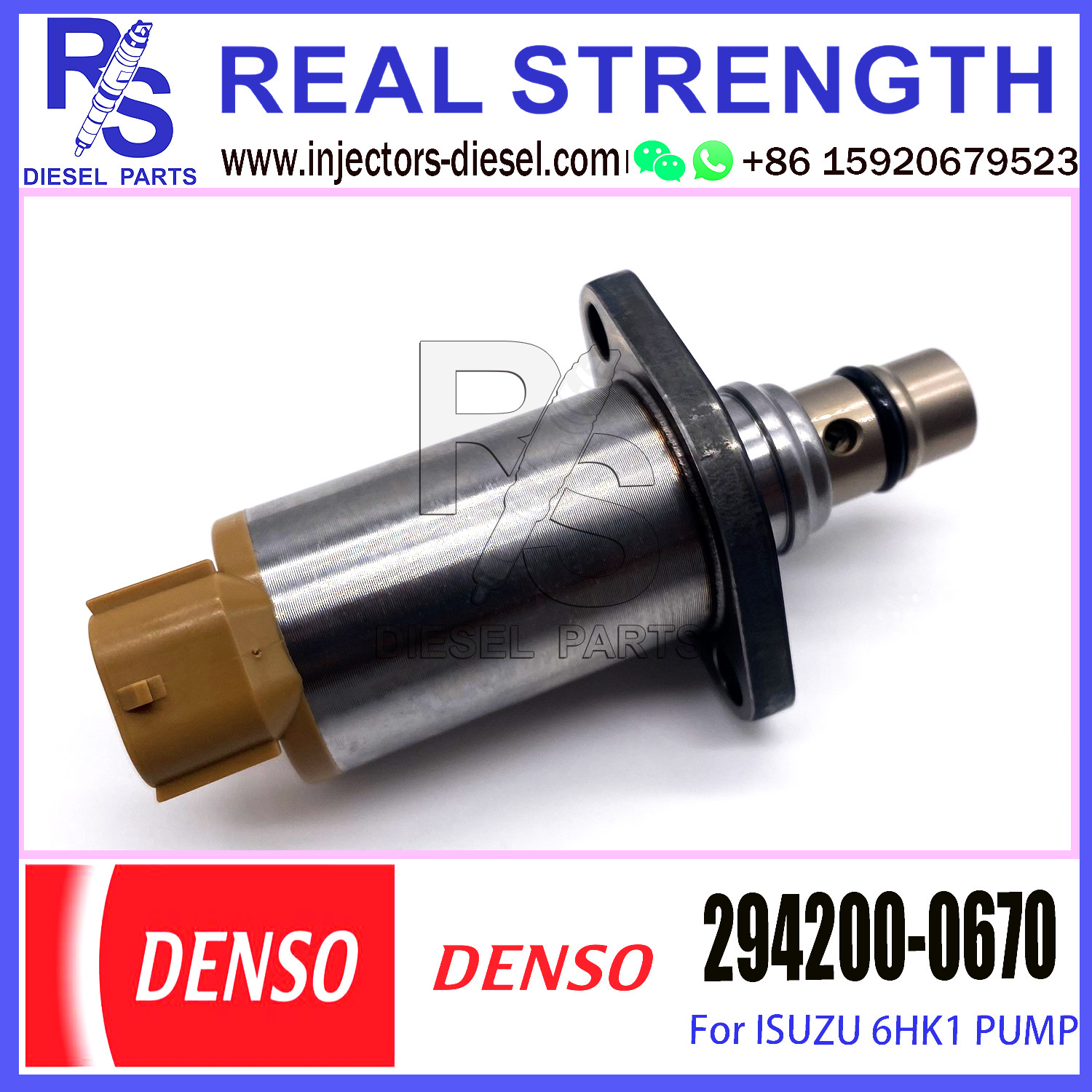DENSO SCV Injector Control Valve 294200-3670 294200-0670 8-98181831-0 8981818310
