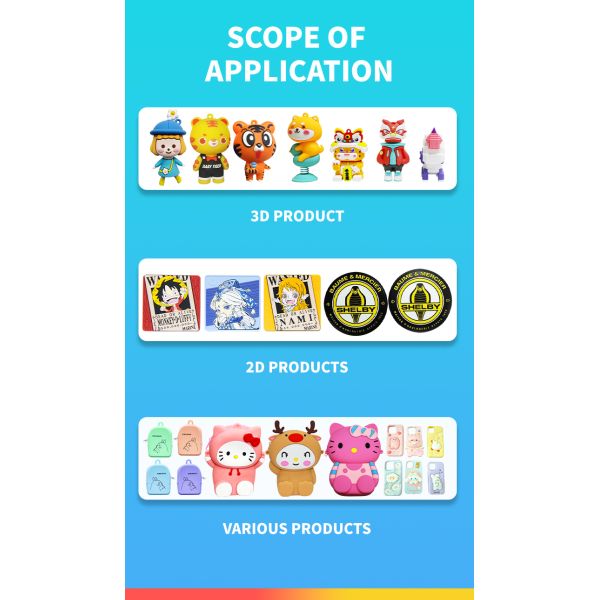 24 Colors Automatic 2D 3D PVC Silicone Keychains Dripping Molding Dispensing Machine for Making Tea Coaster Dolls Toys