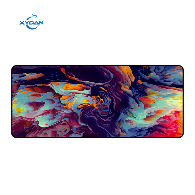 Materail Natural Rubber fabric Gaming 400x900 Desk Mats for Game Players