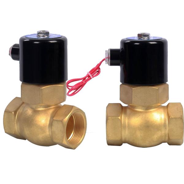 US15/2L15 piston actuated steam solenoid NPT 1/2" US-15 brass piston solenoid valve