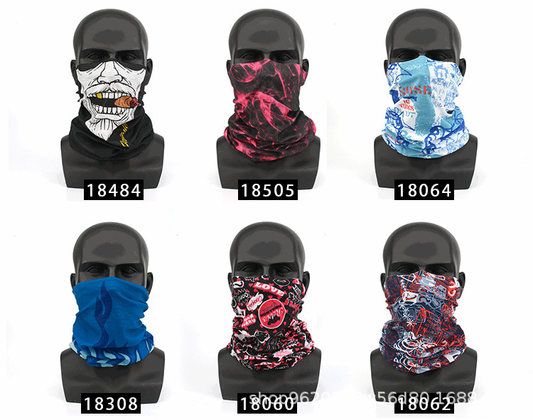 Magic bandana/ promotion gift Multi functional bandana/seamless scarf/Multi Function Colorful Design Neck Tube