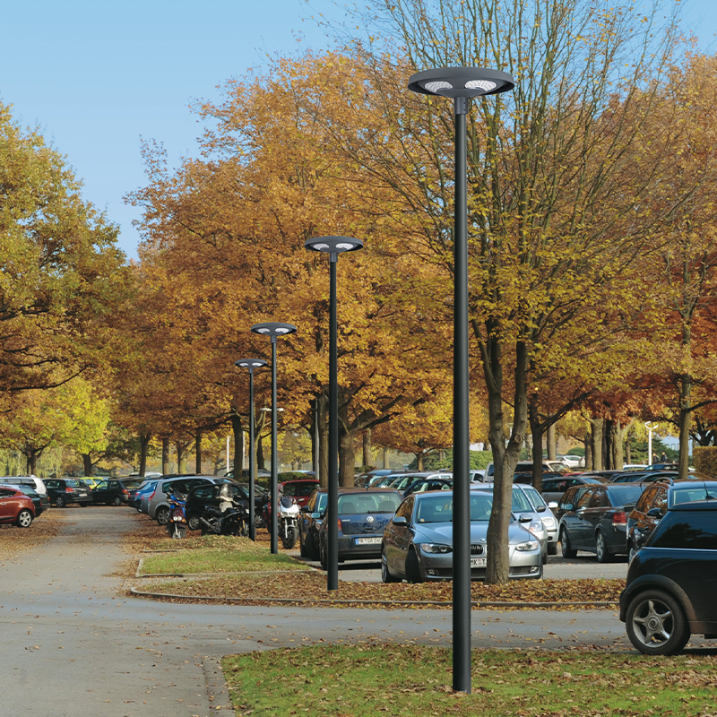 Solar Garden Light with 120° Beam Angle 6000K-6500K Color Temperature and Intelligent Light Control