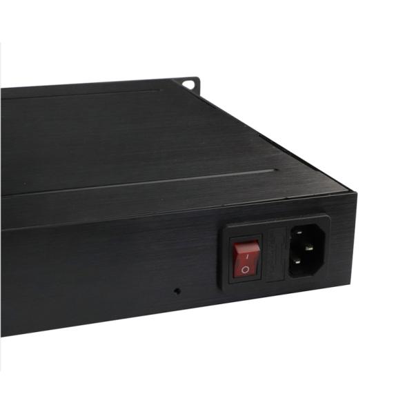 HD 1080P AHD CVI TVI Fiber Video Digital Optical Converter 16 Port AC 220V Input