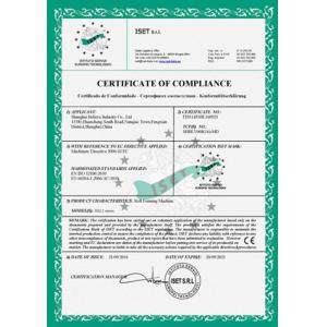 SHANGHAI BELIEVE INDUSTRY CO., LTD Certifications