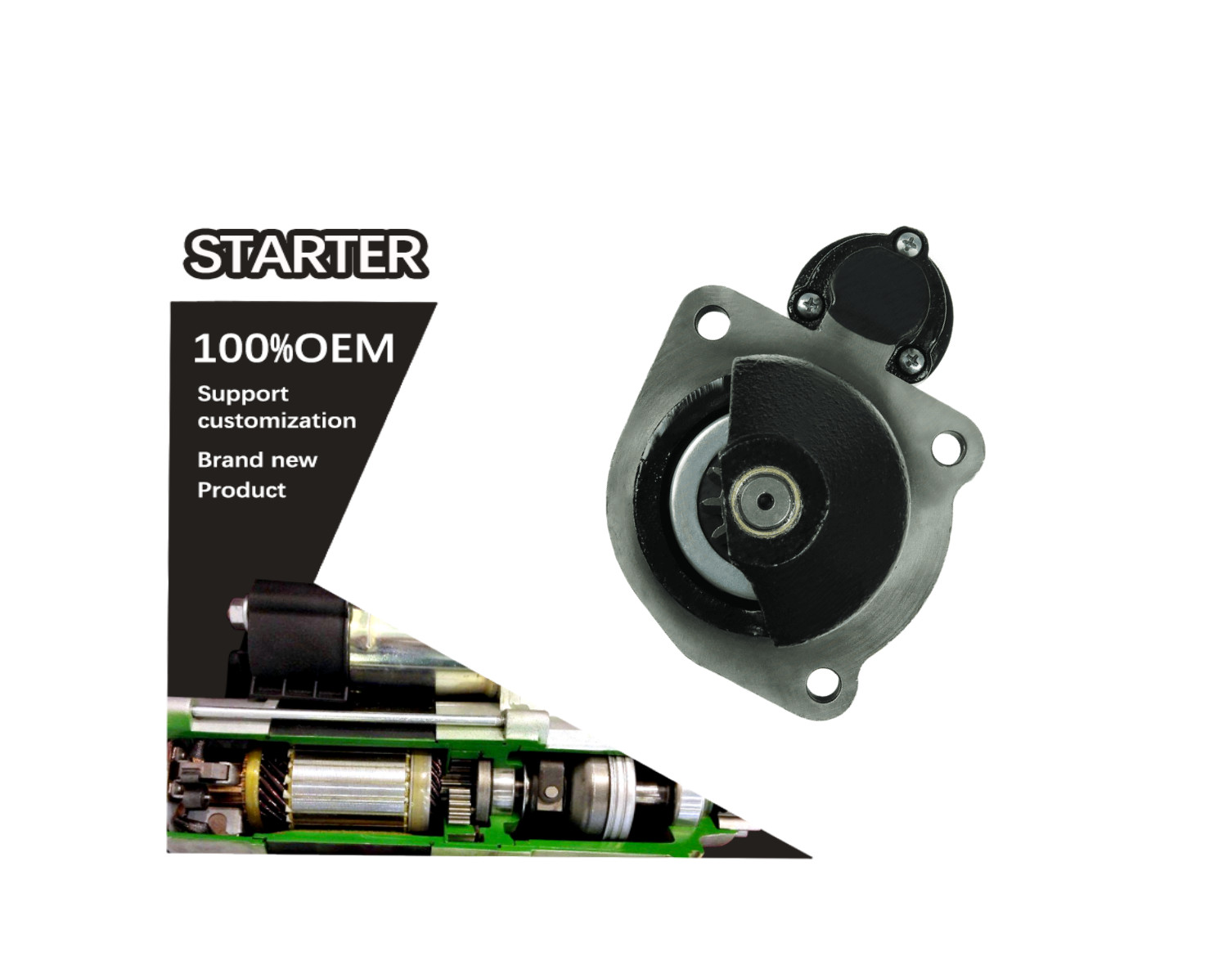 24V 11T CW Starter 11.132.189 11.131.335 11.130.595 AZF4327 MS214 IS1344 AZF4588 AZJ3186 836664354 836674649