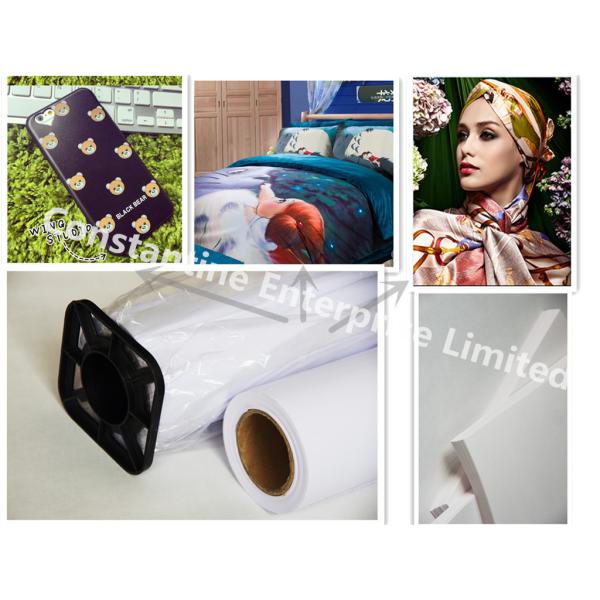 White Paper Material Sublimation Transfer Type heat transfer paper printing A3 A4 roll