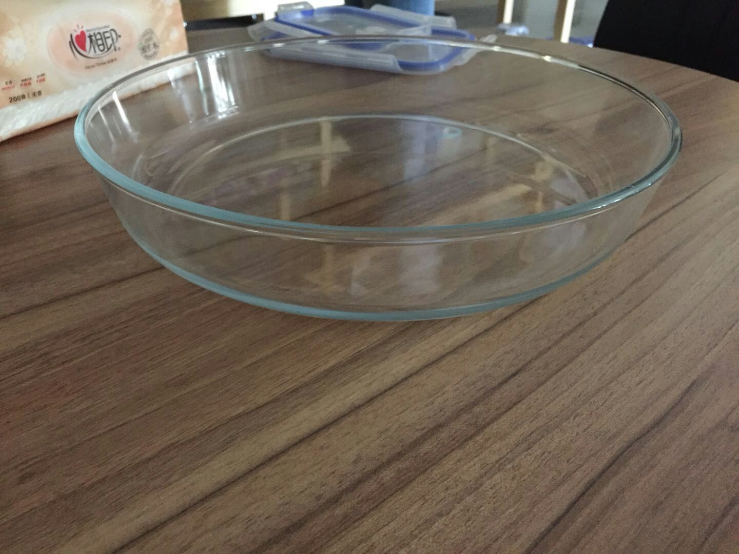 Heat Resistant Borosilicate Round Charger Plates For Micwave