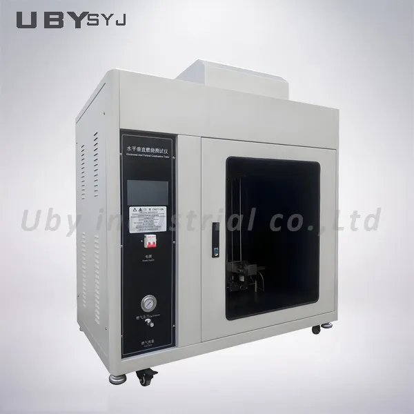 UP-5030 Plastic Horizontal Flammability Tester , Building Materials Flammability Tester OEM ODM