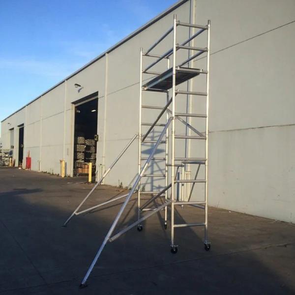 10m Height Aluminum Scaffold Tower China Contruction Equipment Tools
